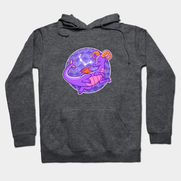 Imagin-Aries - Theme Park Zodiac Hoodie by DisneyDan